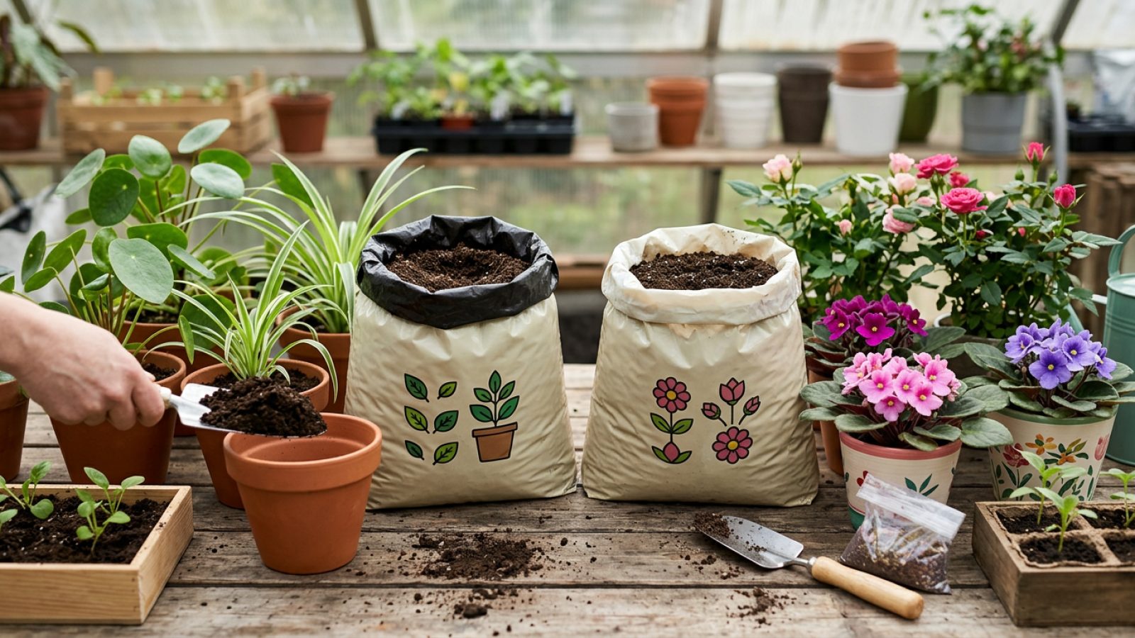 Universal Potting Mix vs. Flower Potting Mix: Which Should You Choose?
