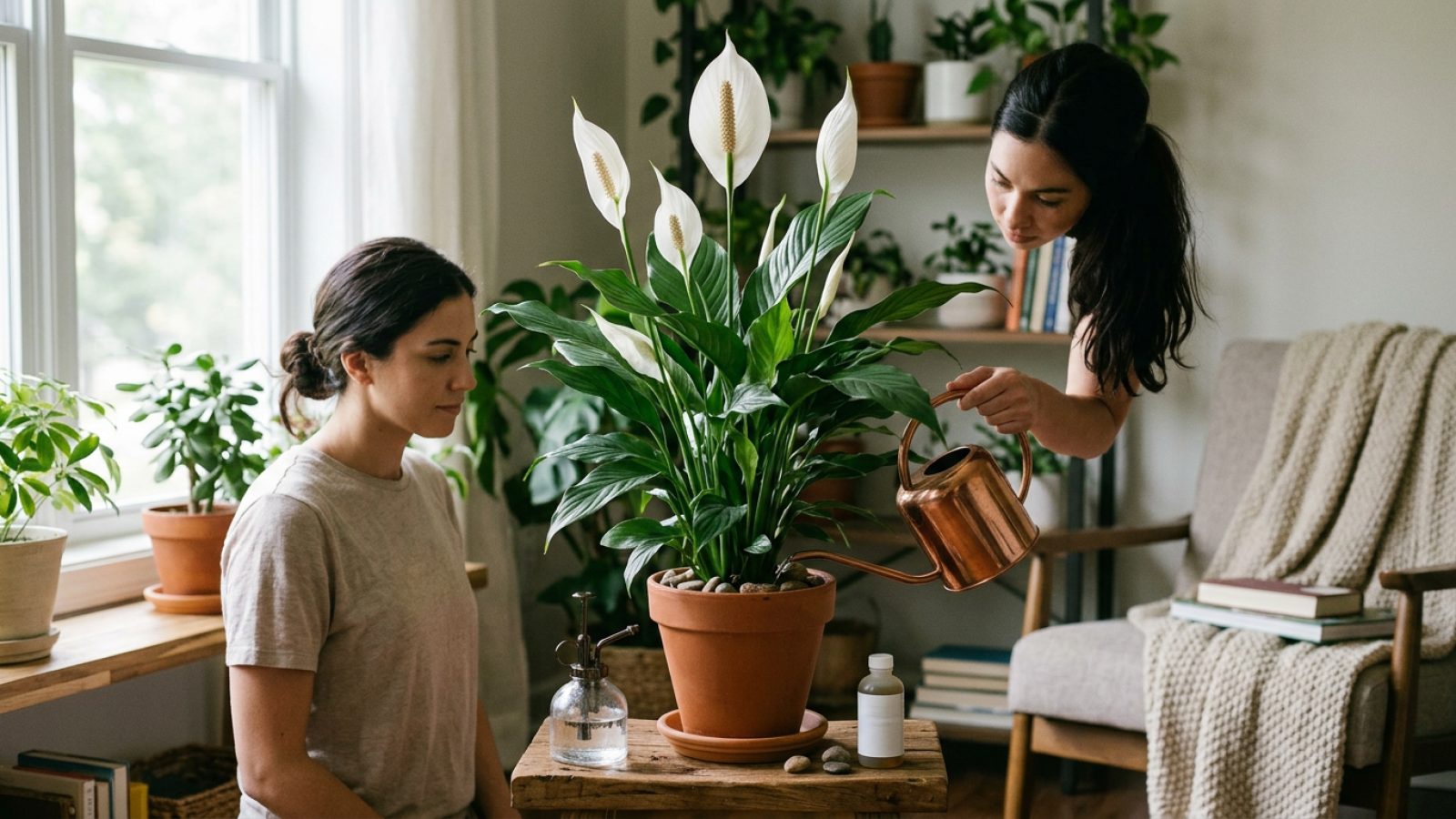 How to Care for a Peace Lily So It Blooms How to Care for a Peace Lily So It Blooms