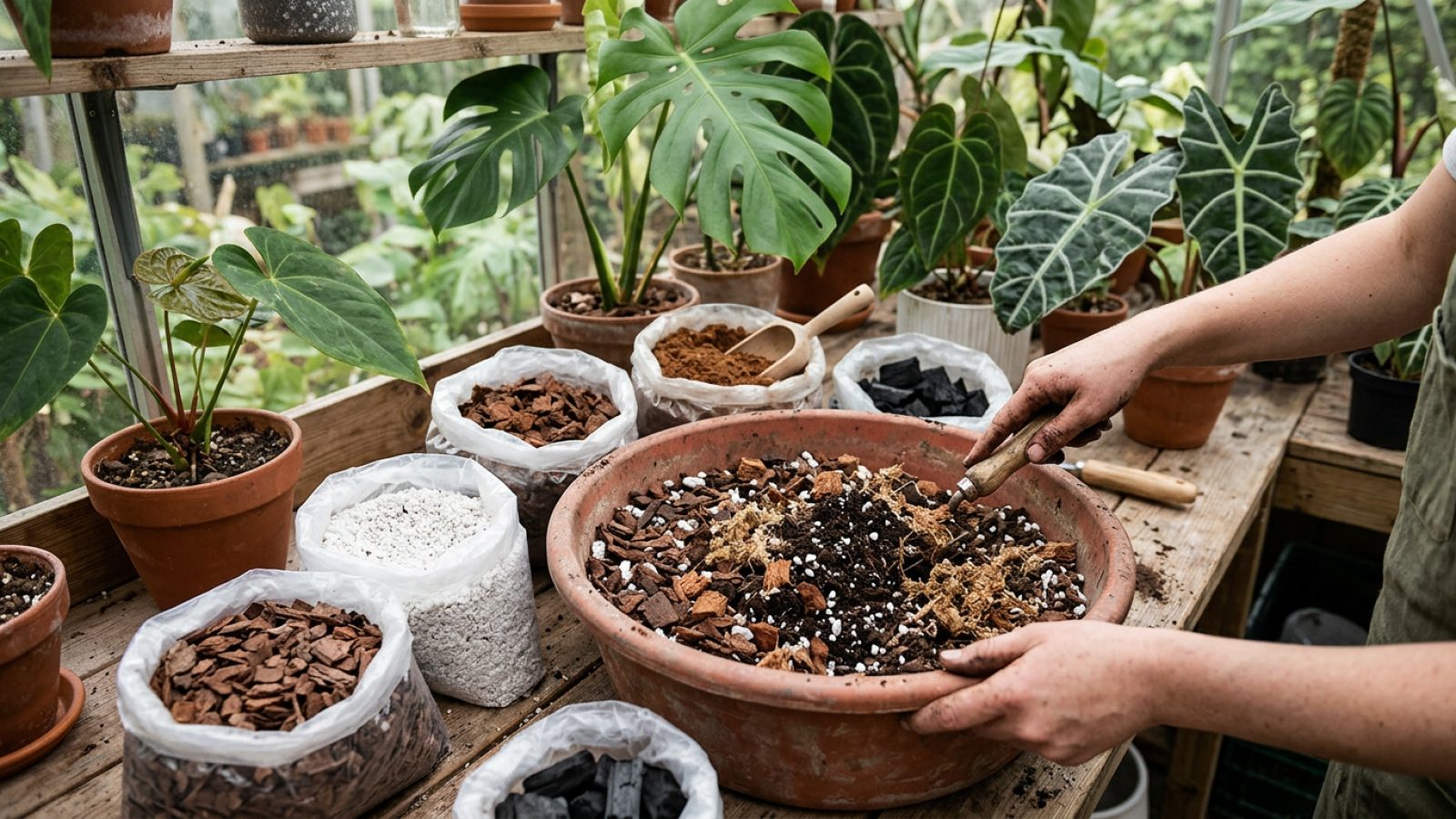 The Best Soil for Aroid Plants: A Practical Guide to Mixing Your Own Substrate The Best Soil for Aroid Plants: A Practical Guide to Mixing Your Own Substrate