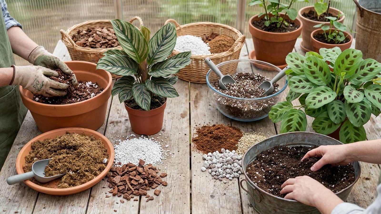 How to Make Potting Mix for Marantaceae: Two Easy Recipes How to Make Potting Mix for Marantaceae: Two Easy Recipes