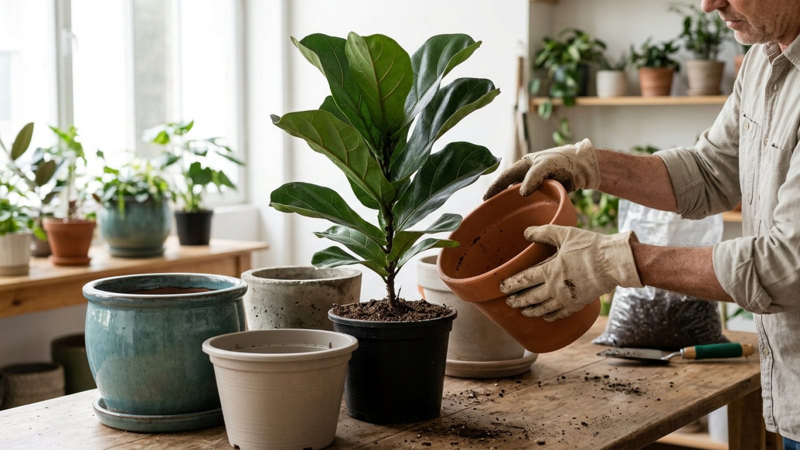 What Pot for a Ficus: Size, Material, and Stability What Pot for a Ficus: Size, Material, and Stability