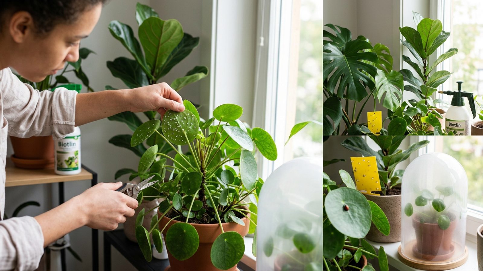 How to Get Rid of Whiteflies on Indoor Plants